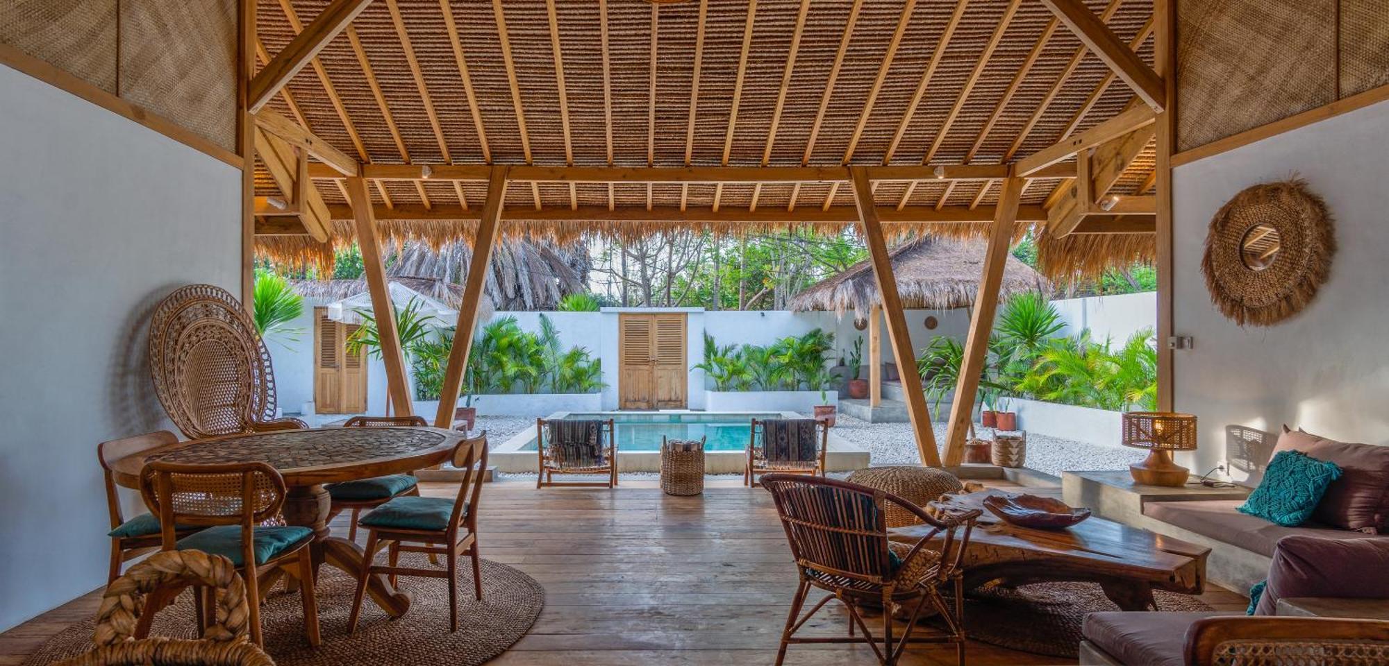 Bundi'S Villa Gili Air Buitenkant foto
